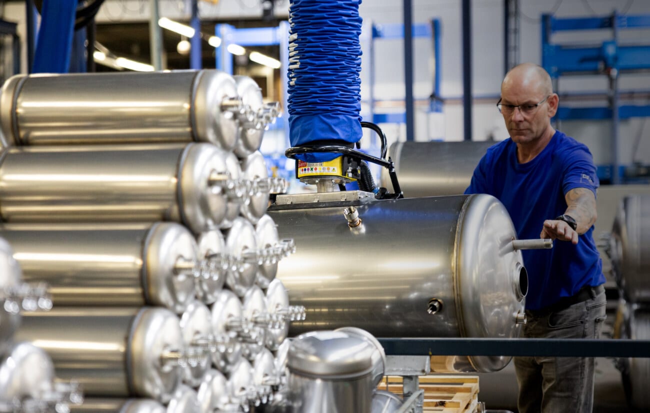 Carrière DEJONG Hot water tanks